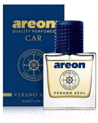 Освежитель автомобильный Areon Car Perfume Verano Azul / ARE-MCP07 (50мл)