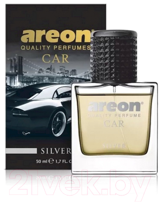 Освежитель автомобильный Areon Car Perfume Silver / ARE-MCP05 (50мл)