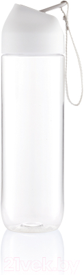 Бутылка для воды Xindao Neva / P436.063 (прозрачный/белый)