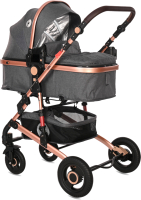 

Детская универсальная коляска Lorelli, Alba 3 в 1 Luxe Black / 10021472186