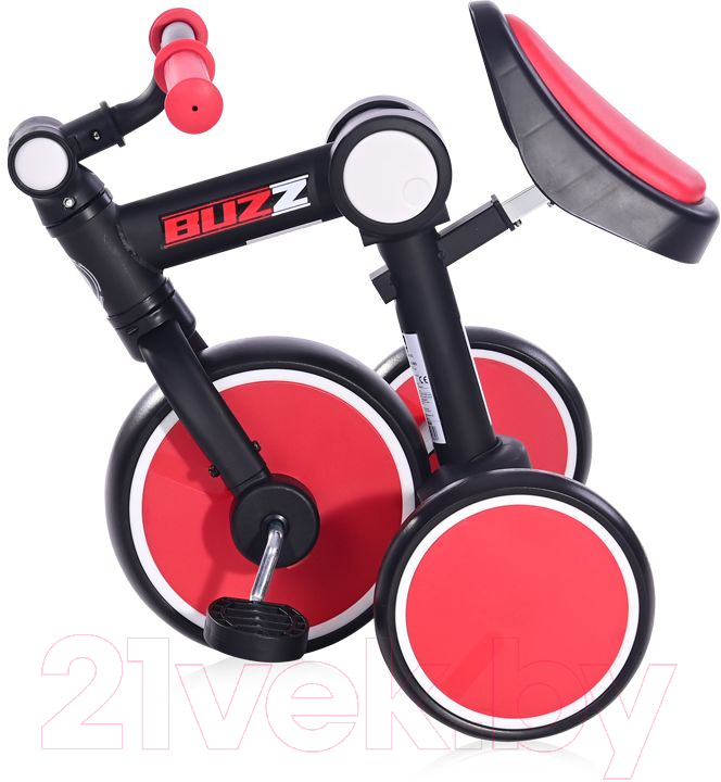 Трехколесный велосипед Lorelli Buzz Black Red Foldable / 10050600008