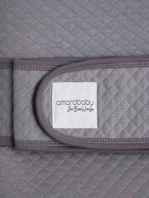 Матрас-кокон Amarobaby Premium Form Sky / AMARO-53PFSS-11 (серый)