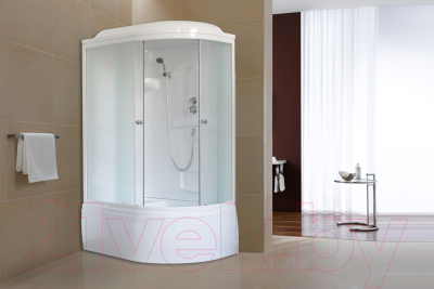 Душевая кабина Royal Bath 1200x800x2170 L / RB8120BK1-M-L