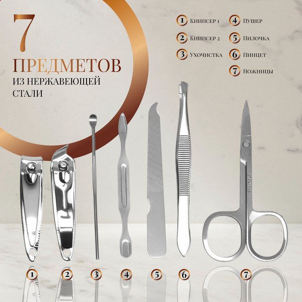 Набор для маникюра Queen Fair Just For You / 4447913