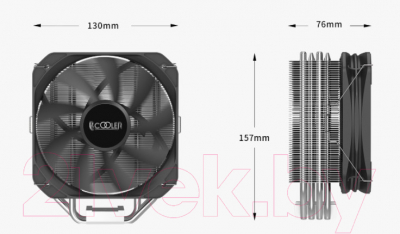 Изображение товара Кулер для процессора PCCooler Paladin 400