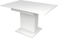 Обеденный стол Slayn Turin квадратный (белый глянец) - 