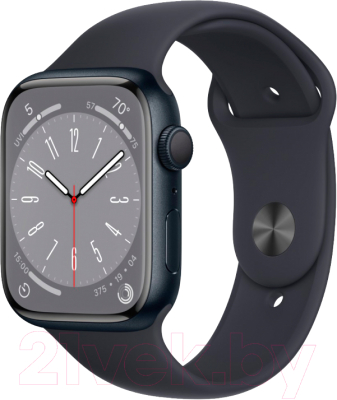 Умные часы Apple Watch Series 8 GPS 45mm A2771 MNUL3 / MNUJ3 / MNP13 (Midnight)
