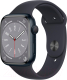 Умные часы Apple Watch 8 41mm / MNU83 (полуночный, ремешок M/L) - 