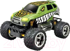 Радиоуправляемая игрушка Crossbot Джип Монстр трак Динозавр / 870609 (зеленый)