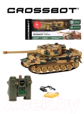 Радиоуправляемая игрушка Crossbot Танк Tiger / 870627