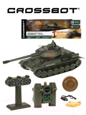 Радиоуправляемая игрушка Crossbot Танк Т-34 СССР / 870630