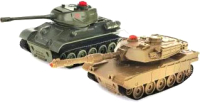 Набор радиоуправляемых игрушек Crossbot Танковый бой Т-34 Abrams M1A2 / 870634 - 