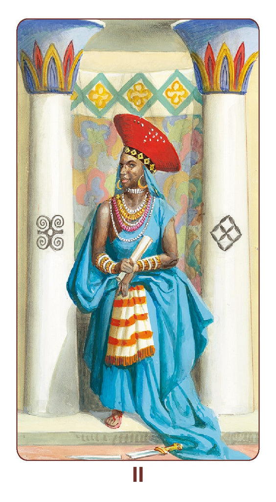 Гадальные карты Lo Scarabeo Mini Tarot - Afrikan American (new edition) / NMD29 — фото 2