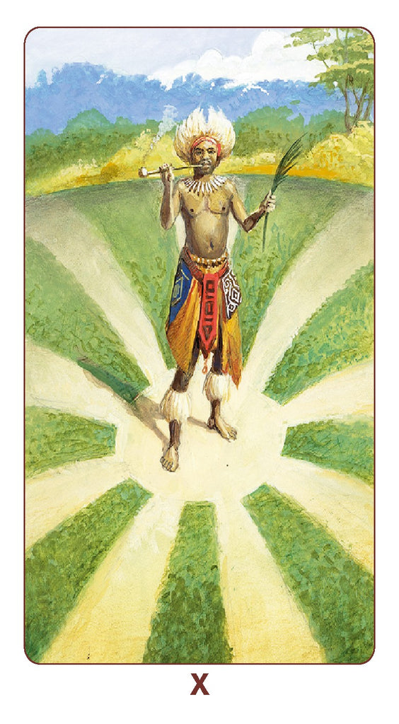 Гадальные карты Lo Scarabeo Mini Tarot - Afrikan American (new edition) / NMD29 — фото 3