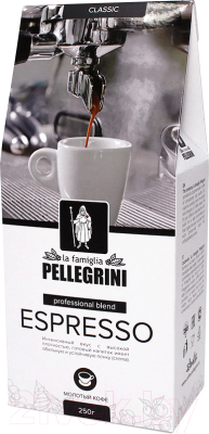 Кофе молотый La Famiglia Pellegrini Espresso Professional Blend (250г)