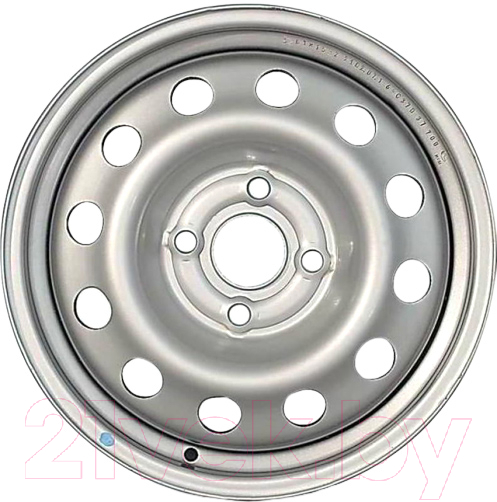 Штампованный диск Trebl 53B35B P 14x5.5" 4x98мм DIA 58.6мм ET 35мм Silver