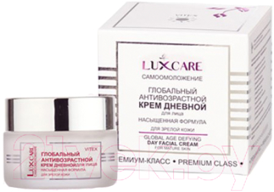 

Крем для лица Витэкс, Lux Care Глобальный антивозрастной дневной насыщенная формула
