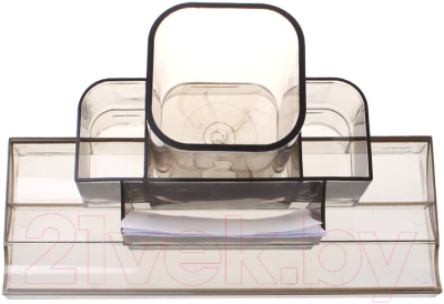 Изображение товара Органайзер настольный Darvish Башня / DV-7563 (дымчатый)