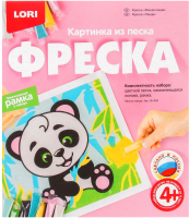 

Набор для творчества Lori, Фреска. Картина из песка. Мишка панда / Кп-062