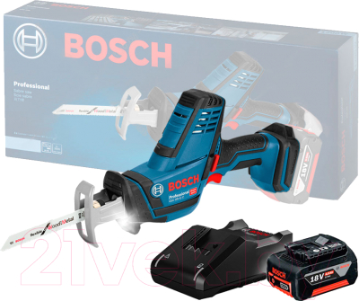 Профессиональная сабельная пила Bosch GSA 18 V-LI C Professional (0.615.990.M3Y)
