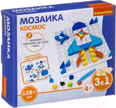Развивающая игрушка Bondibon Мозаика. Космос / ВВ3027