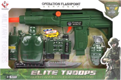 Игровой набор военного Наша игрушка M014A