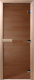 Стеклянная дверь для бани/сауны Doorwood Теплый день 170x70 (коробка листва) - 