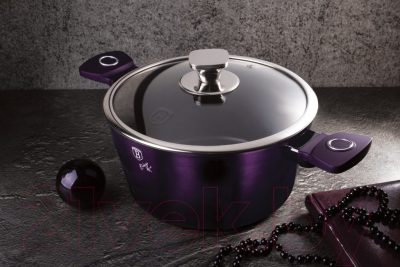 Кастрюля Berlinger Haus Purple Eclips Collection BH-6629