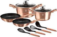 

Набор кухонной посуды, Rosegold Metallic Line BH-6142