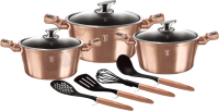 

Набор кухонной посуды Berlinger Haus, Rosegold Line BH-6151