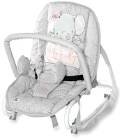 

Детский шезлонг Lorelli, Eliza Grey Elephant / 10110142126