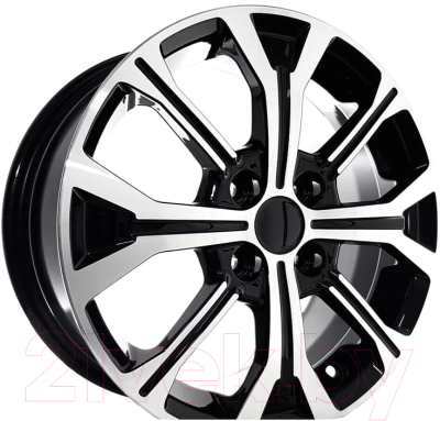 Изображение товара Литой диск K&K KC945 15x6" 4x100мм DIA 54.1мм ET 46мм Алмаз черный