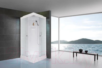 Душевая кабина Royal Bath 900x900x2170 / RB90HP1-M