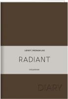 Ежедневник Канц-Эксмо Radiant Soft Touch / ЕКР62215201 (152л, коричневый) - 