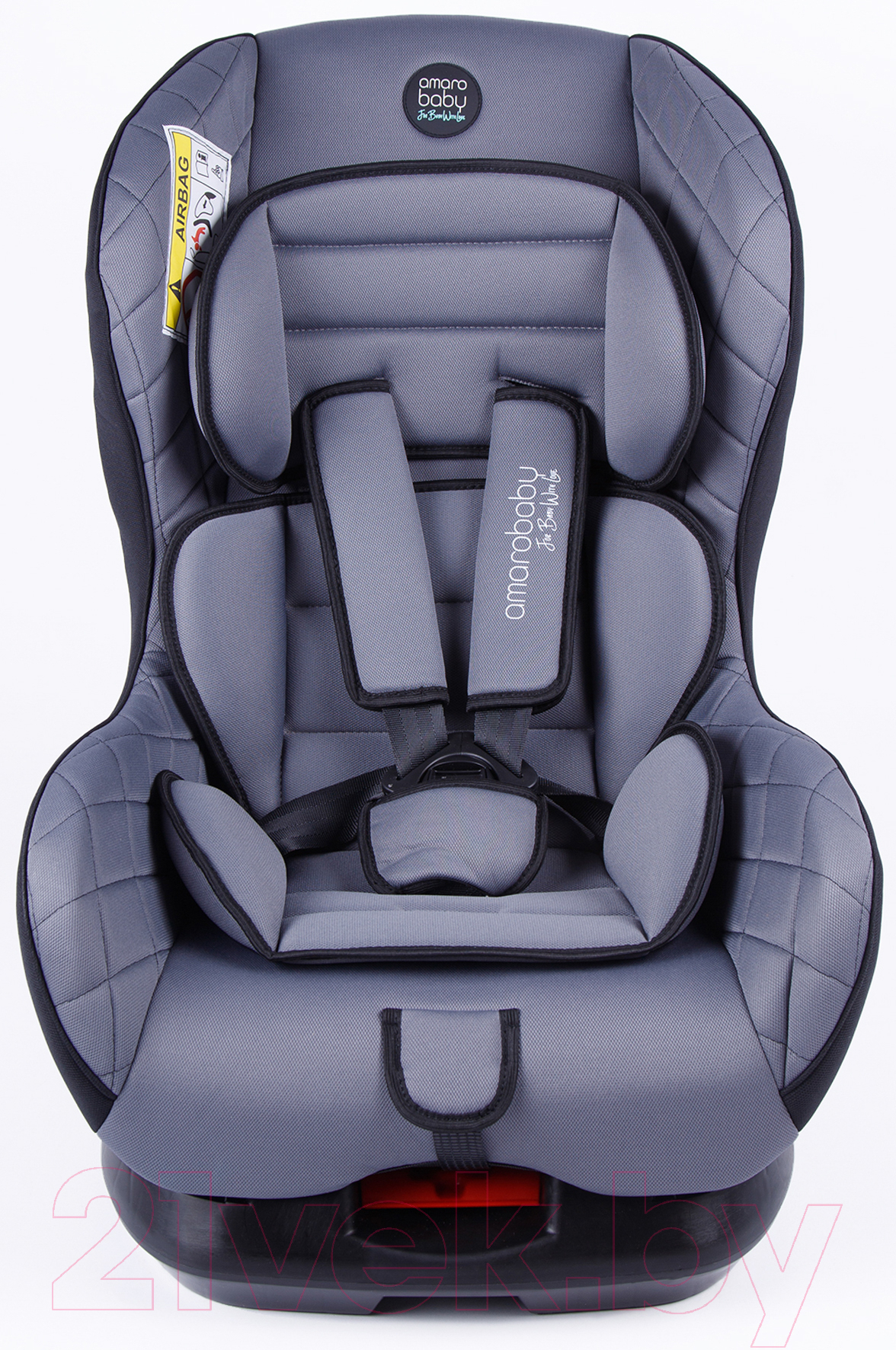 Автокресло Amarobaby Safety / AB212004SSCh/11 (серый/черный)