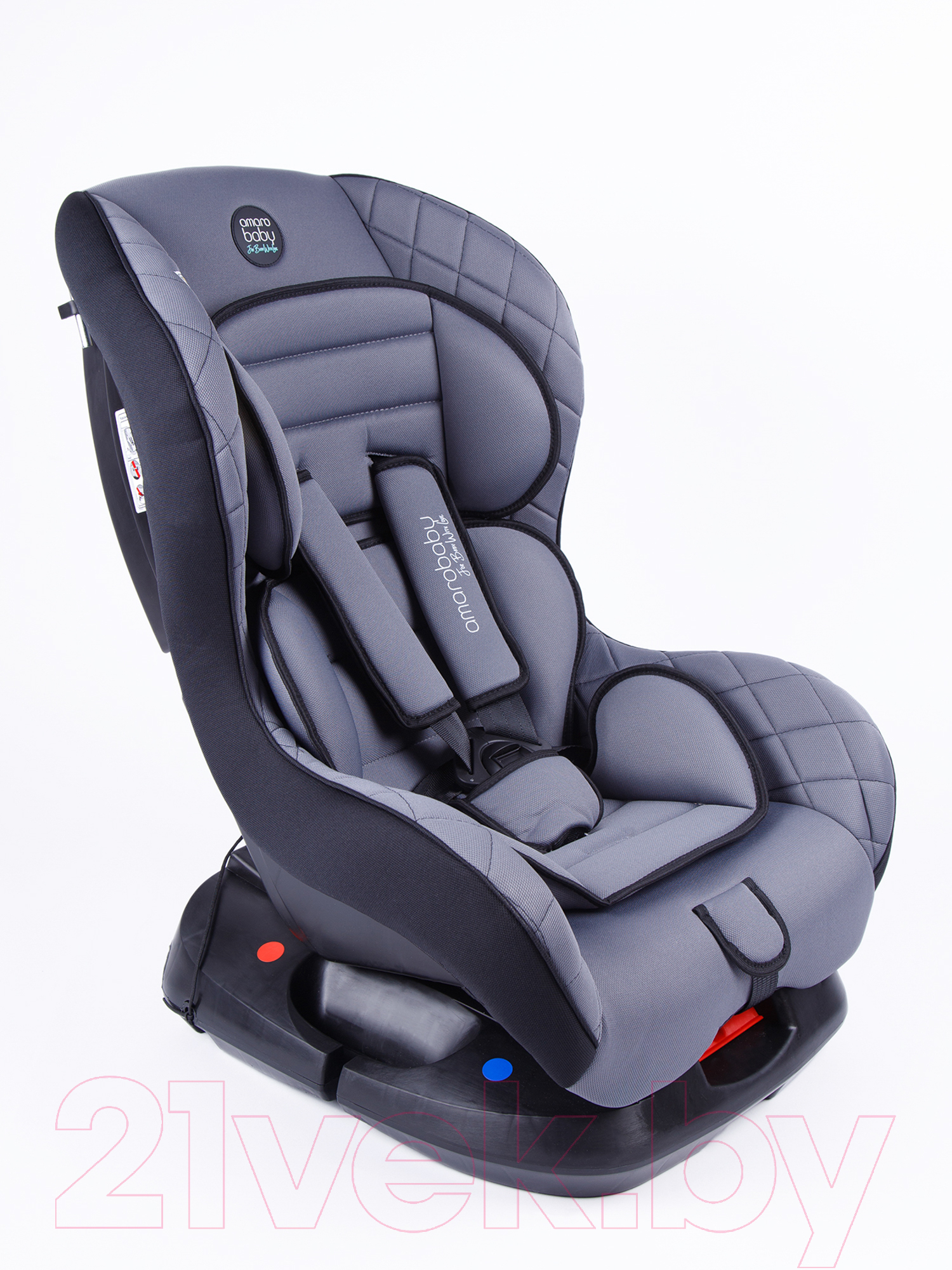 Автокресло Amarobaby Safety / AB212004SSCh/11 (серый/черный)