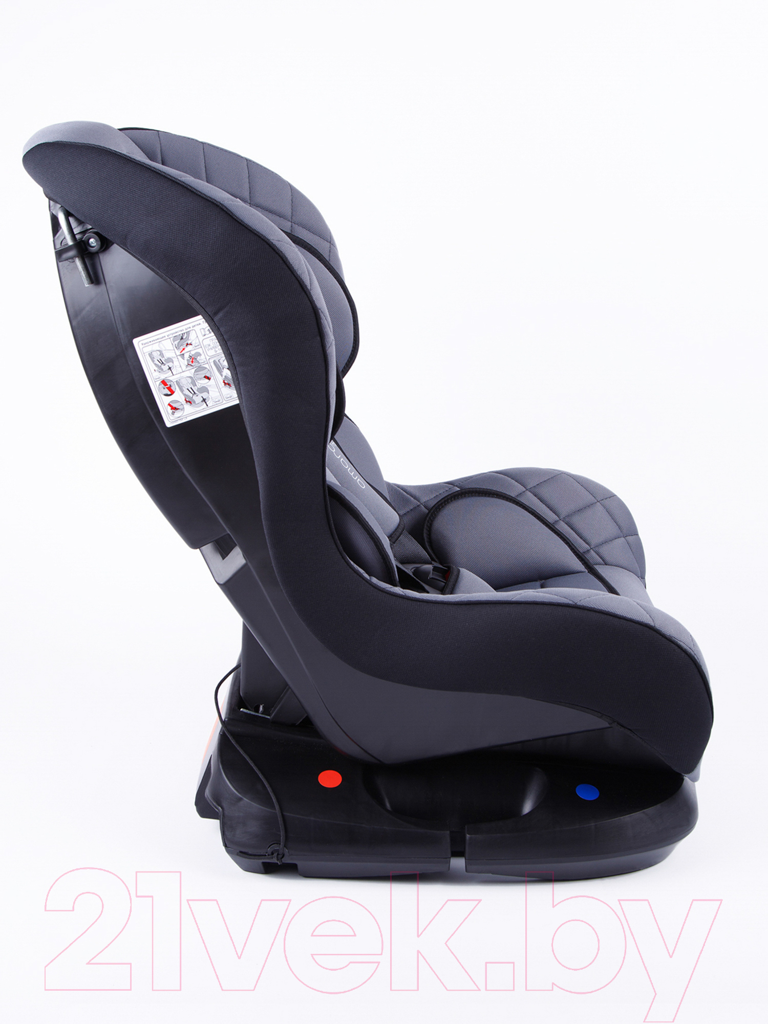 Автокресло Amarobaby Safety / AB212004SSCh/11 (серый/черный)