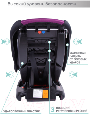 Автокресло Amarobaby Safety / AB212004SF/22 (фиолетовый)