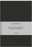 Ежедневник Канц-Эксмо Radiant Soft Touch Special / ЕКР62215203 (152л, черный) - 