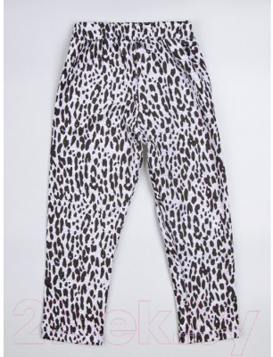 Комплект детской одежды Amarobaby Leopard / AB-OD21-KIDS-Leo11/11-122 (серый, р.122)