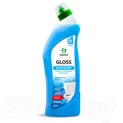 Чистящее средство для ванной комнаты Grass Gloss Breeze / 125542 (1л)