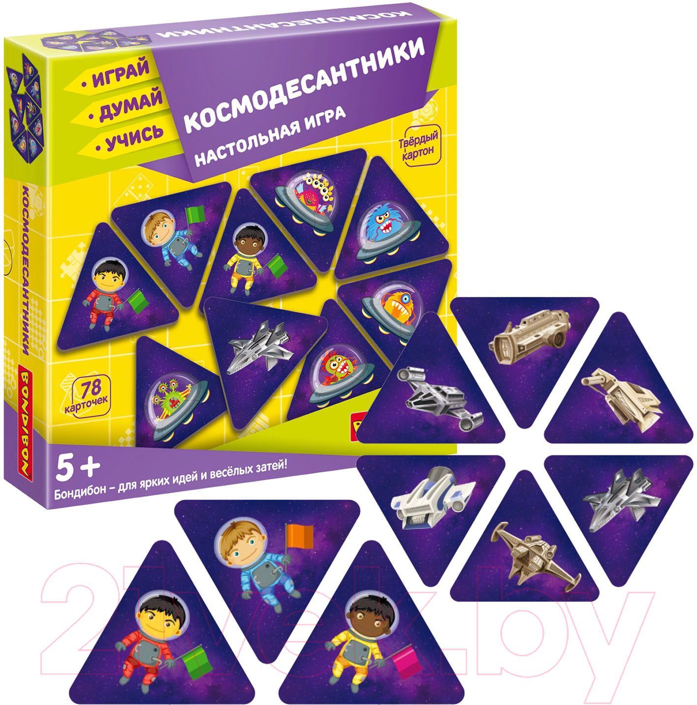 Настольная игра Bondibon Космодесантники / ВВ5389