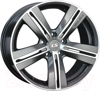 Изображение товара Литой диск LS wheels LS 320 18x7.5" 5x114.3мм DIA 73.1мм ET 45мм GMF