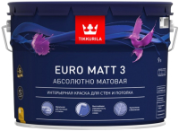 

Краска Tikkurila, Euro Matt 3 С