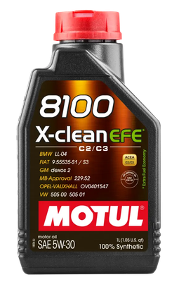 

Моторное масло, 8100 X-Clean EFE 5W30 / 109470