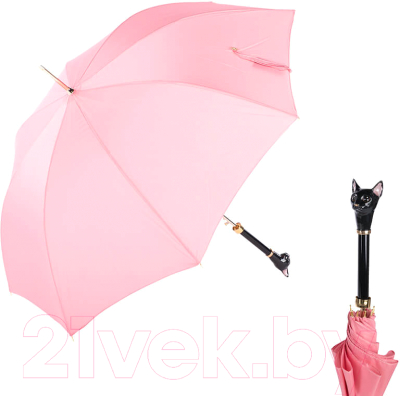 Зонт-трость Pasotti Uno Magenta Cat