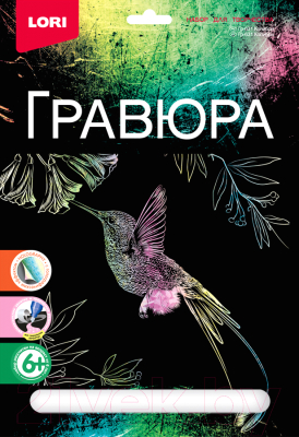 Изображение товара Гравюра Lori Birds Гравюра Колибри / Гр-631