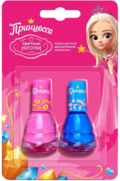 Набор детских лаков для ногтей Принцесса Цветные ноготки - 
