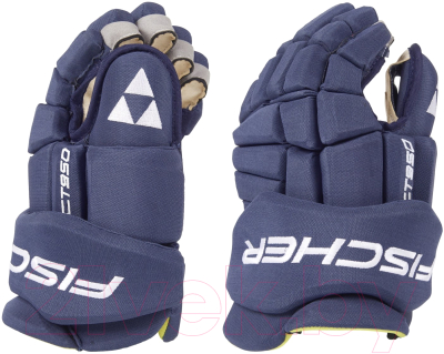 Перчатки хоккейные Fischer Ct950 Pro Glove Blu / H03721 (р.15)