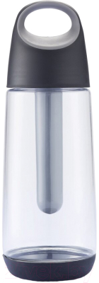 Бутылка для воды Xindao Bopp Cool / P436.101 (серый/черный)